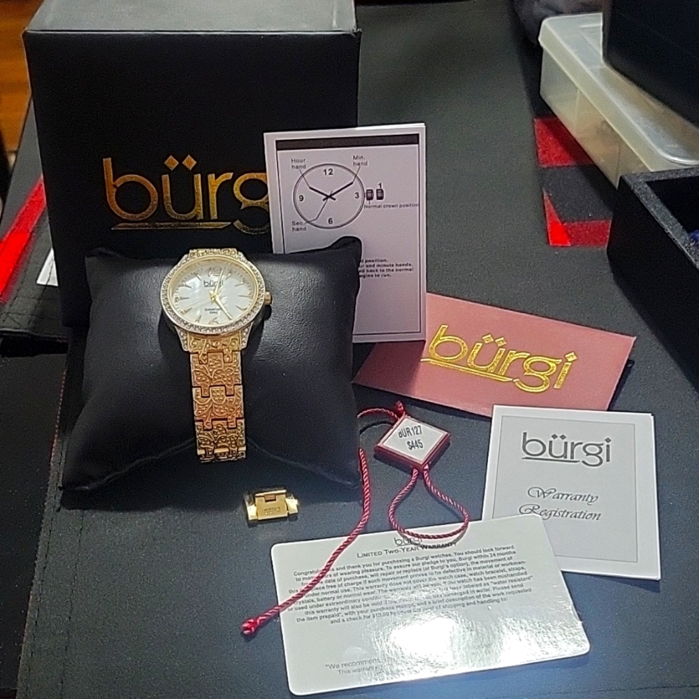 BRAND NEW BURGI WATCH